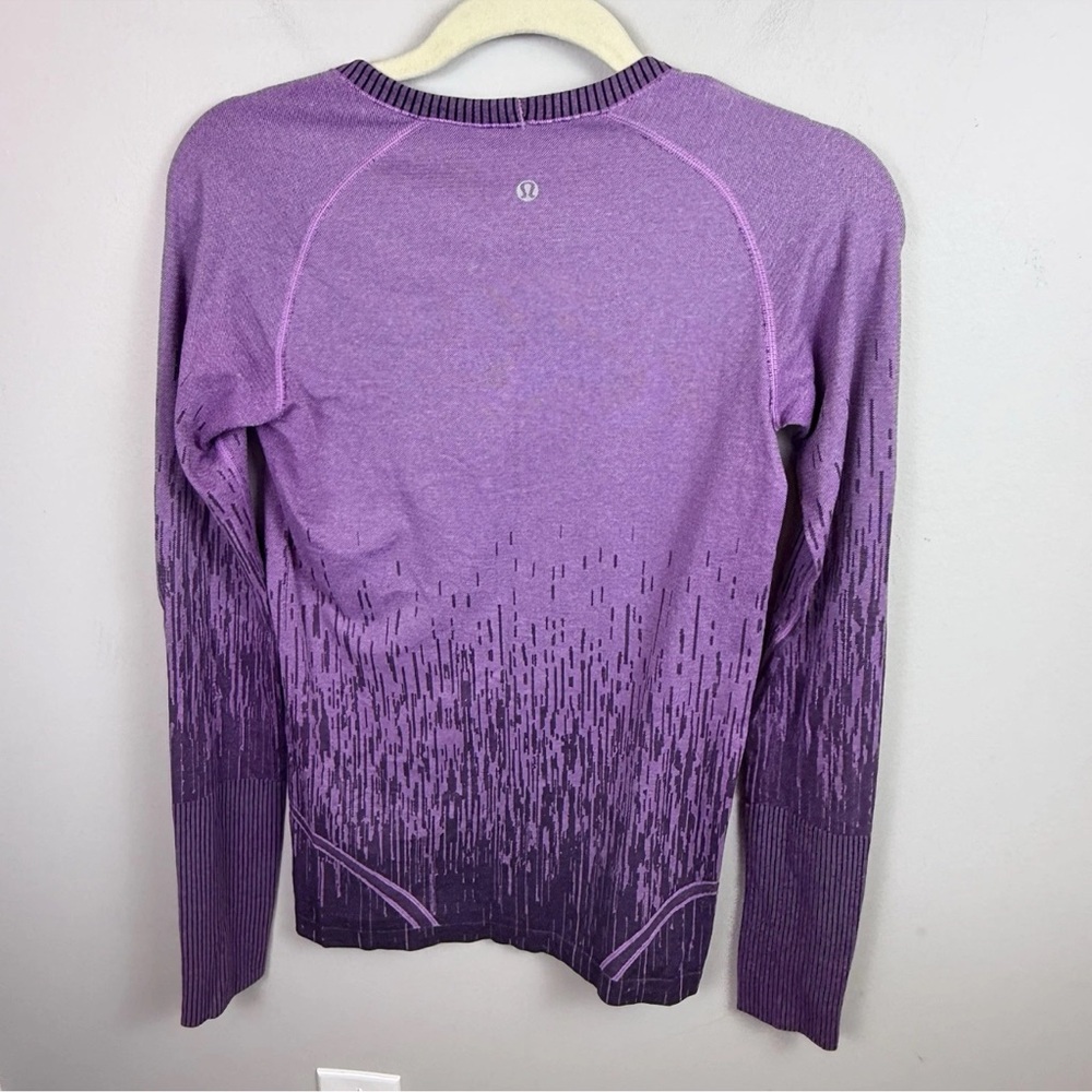 Lululemon Run Swiftly Heathered Regal Plum Top - Picture 8 of 10